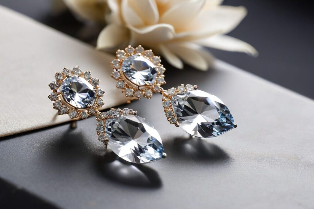 Kolczyki wiszące do sukienki