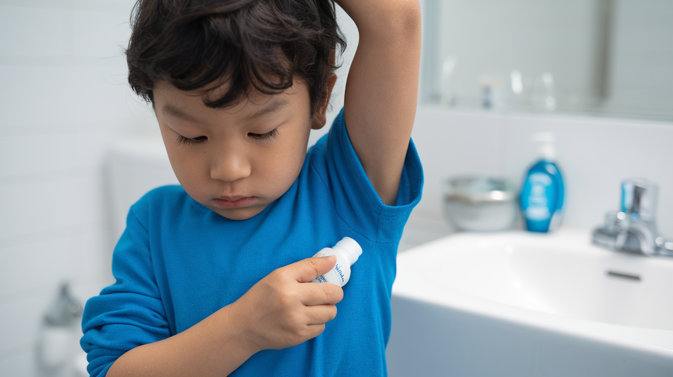 Antyperspirant dla dzieci: Bezpieczna ochrona przed potem