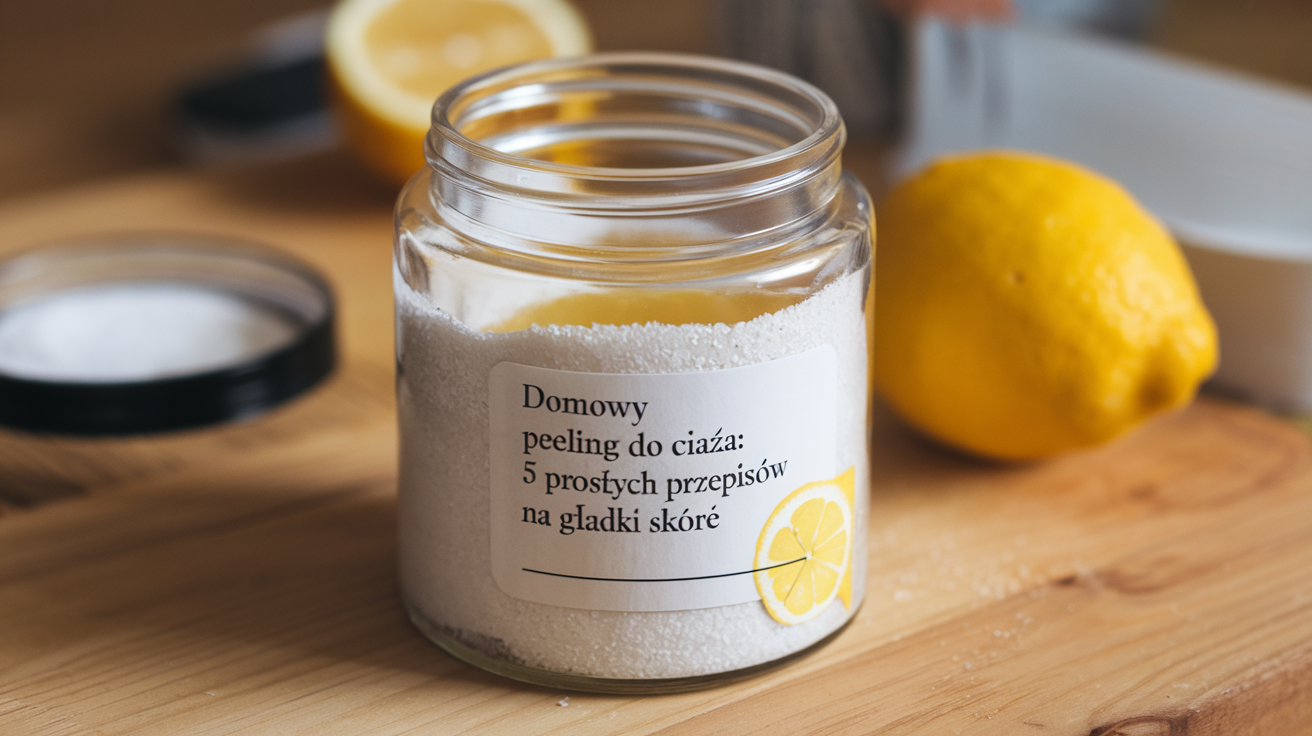 Domowy peeling do ciała: 5 prostych przepisów na gładką skórę